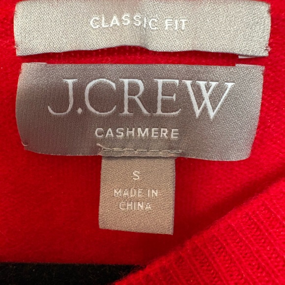 J. Crew Vibrant Red Crewneck Sweater - Picture 2 of 8